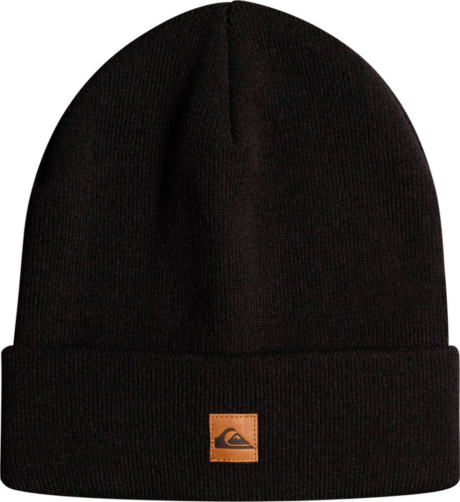 QUIKSILVER Brigade Beanie HDWR KVJ0 TRUE BLACK - - Czapka z Zdjęcie produktu 
