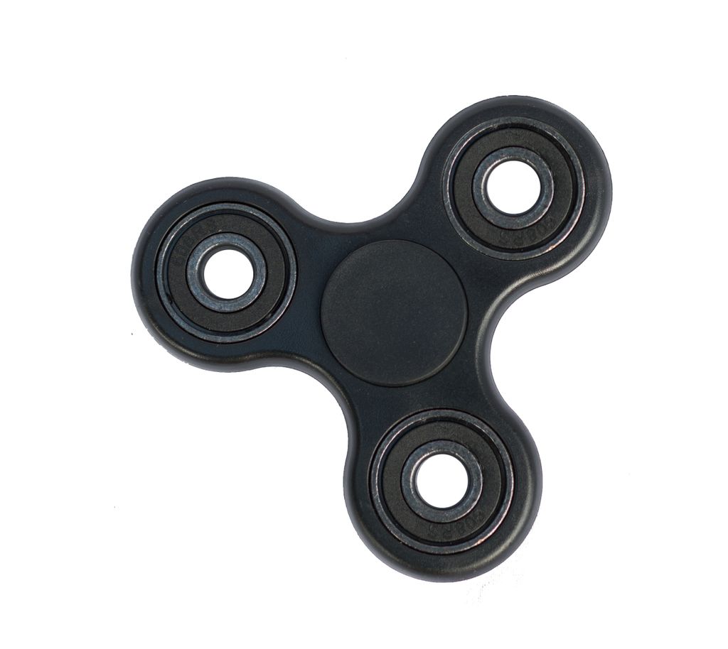 Qu-Ax Fidget Spinner, Handkreisel, Farbe: schwarz Produktbild 