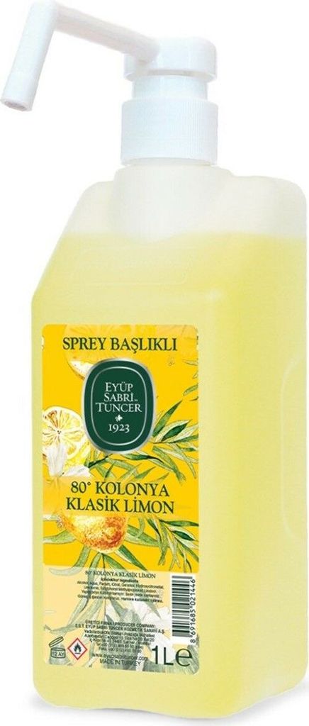 Kolonya Eyüp Sabri Tuncer 80° | Kolonya | Klassik Zitrone Produktbild 