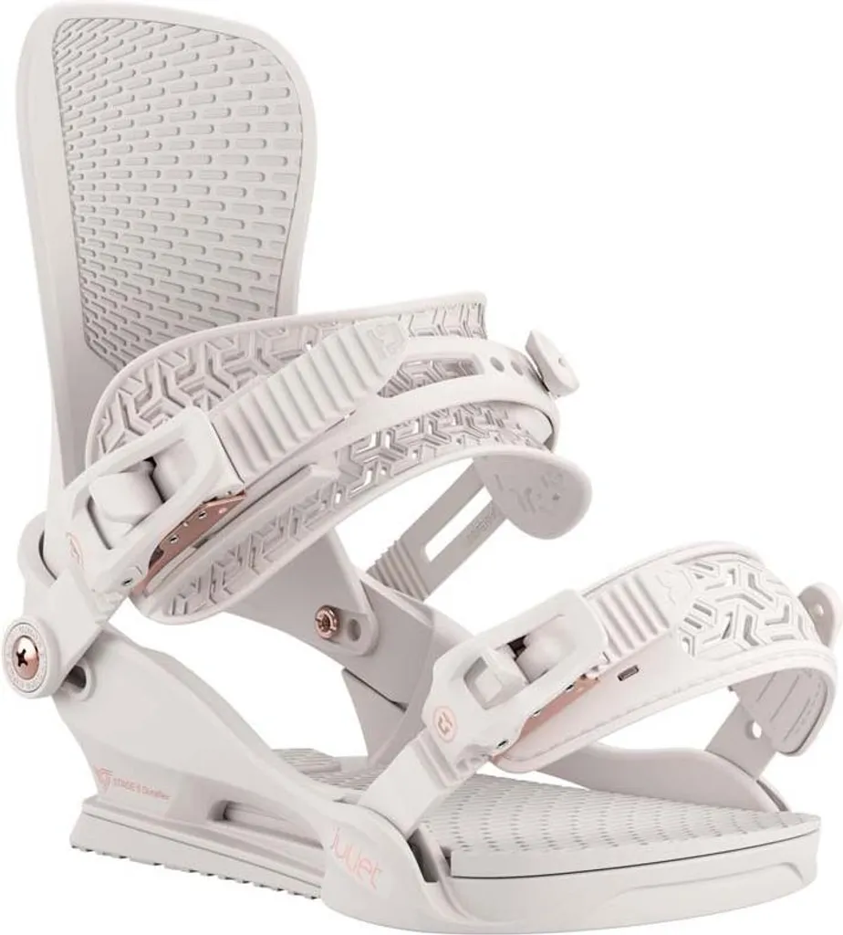 Union Binding Juliet Fixations Snowboard Femmes Argent Taille M Confort
