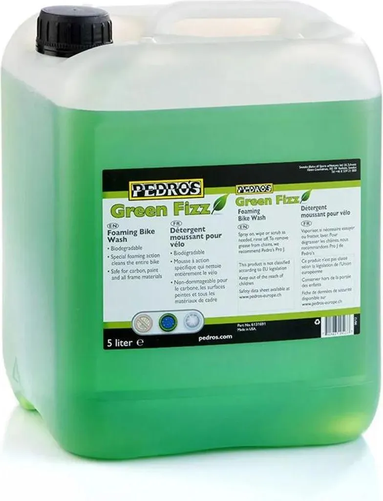 Nettoyant Vélo Biodégradable Pedro's 5L Formule Verte Ultra Puissante