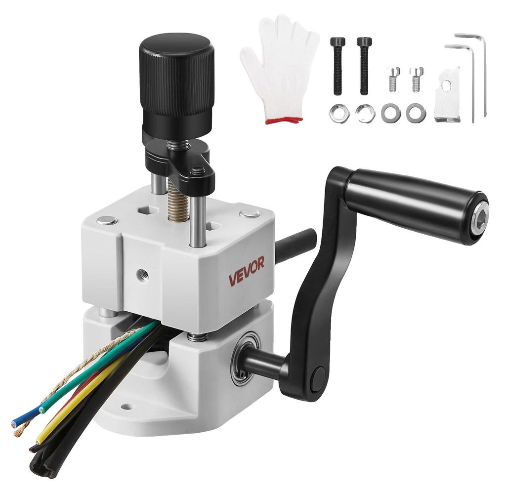 Spelacavi VEVOR, 1,5-25 mm, spelacavi manuale, lama Immagine del prodotto 