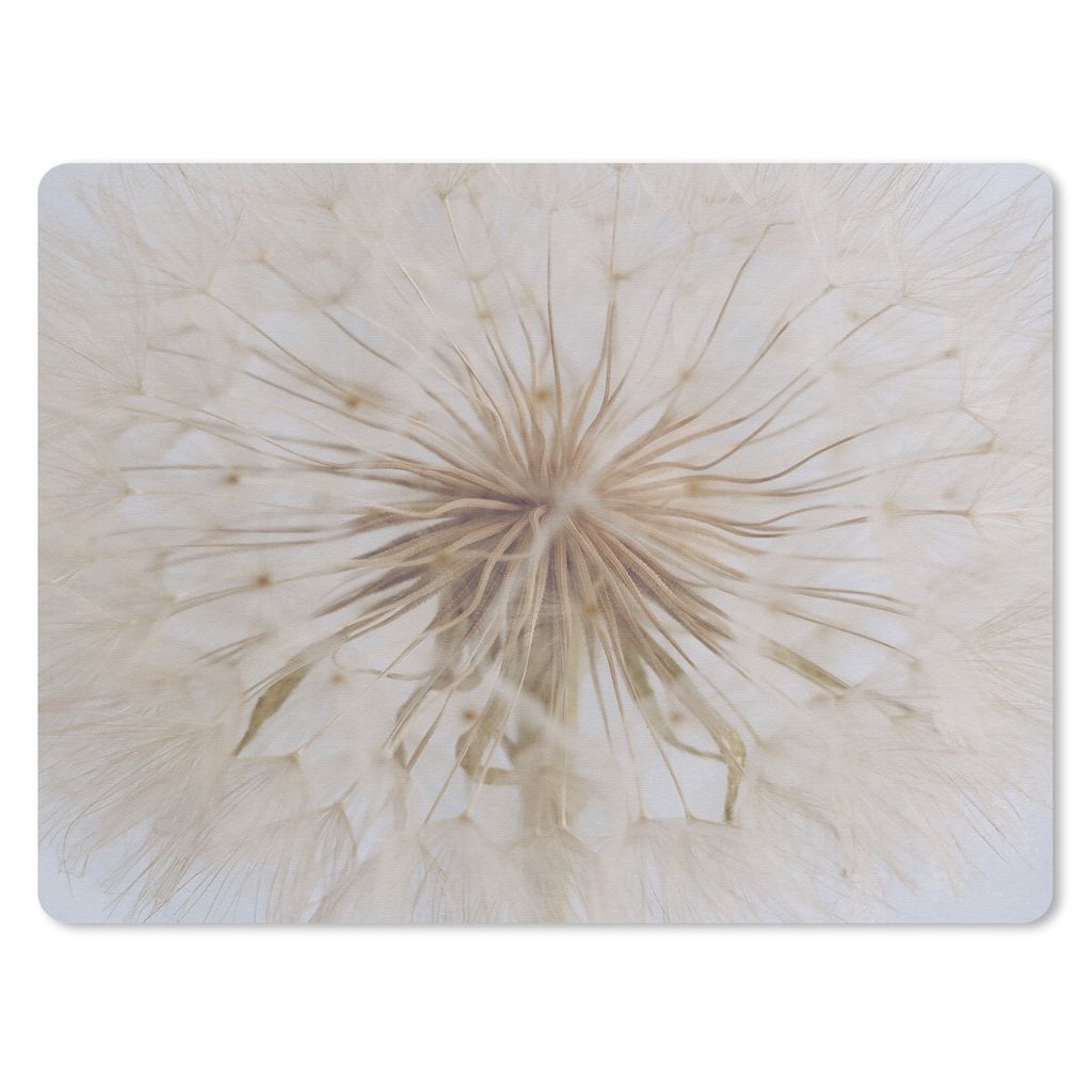 MuchoWow Mauspad Mousepad Blumen - Löwenzahn - Entwurf 40x30 cm - Mousepads - Maus Mat - Pad - Mausunterlage - Anti Rutsch