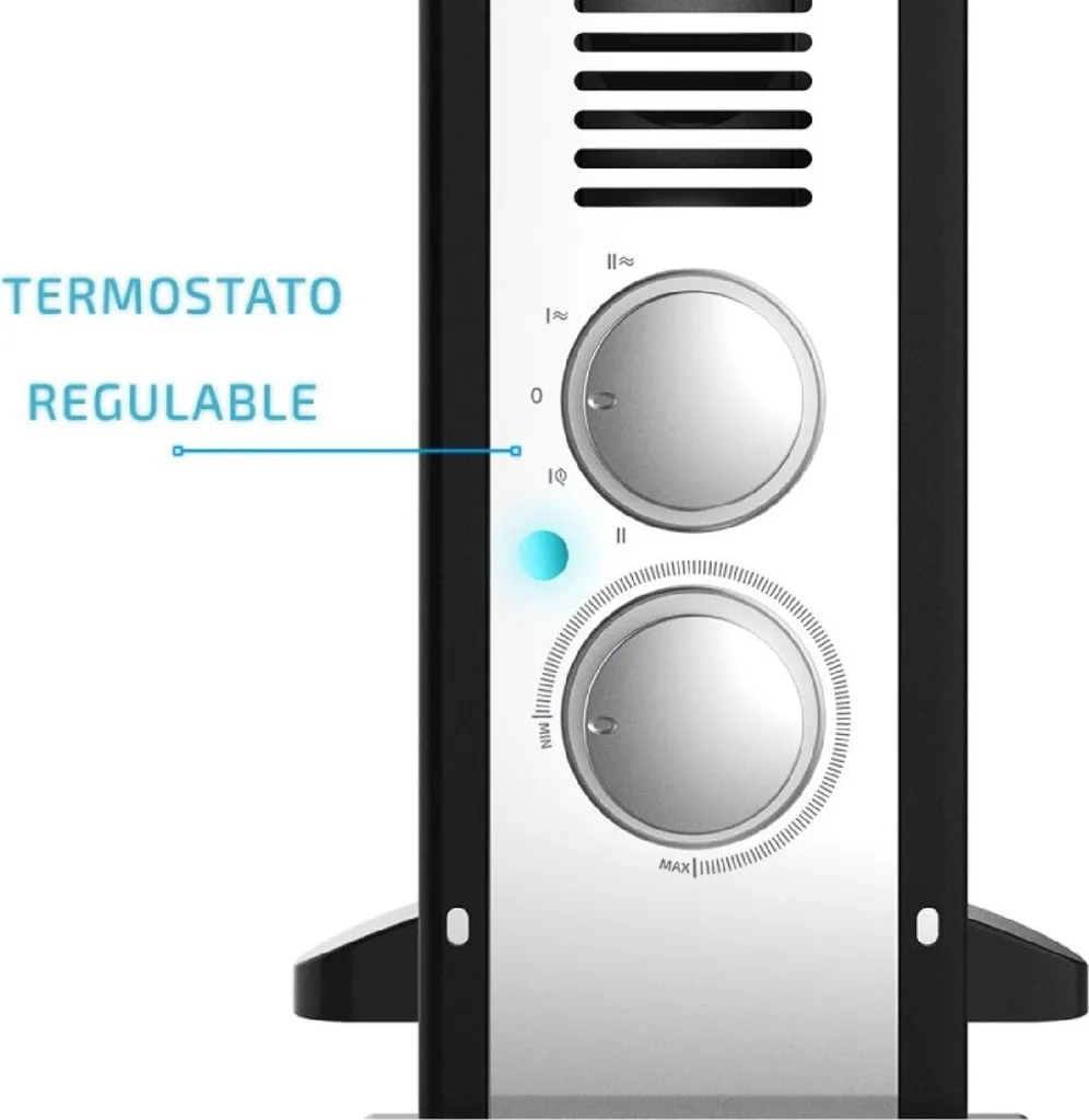 Convecteur Électrique Cecotec Ready Warm 6550 Turbo - Design 2000 Watts