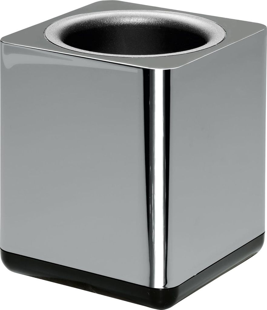 Eleganter hochglänzender stilvoller Stiftetui für das moderne Büro - i-Line CHROME 27653-88 - Büroorganisation Chrom