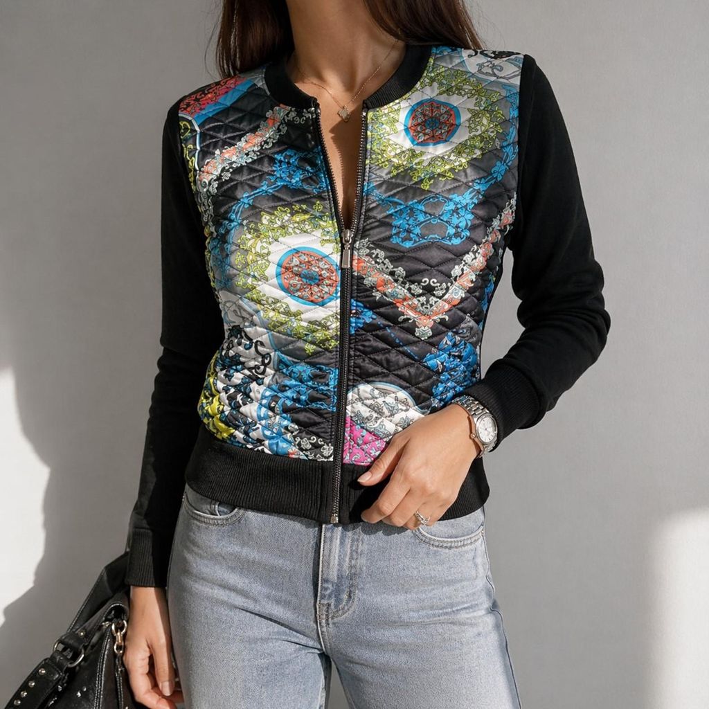 216723 Passport Bunte Damen Jacke Gr. 34 – Leicht und Produktbild 