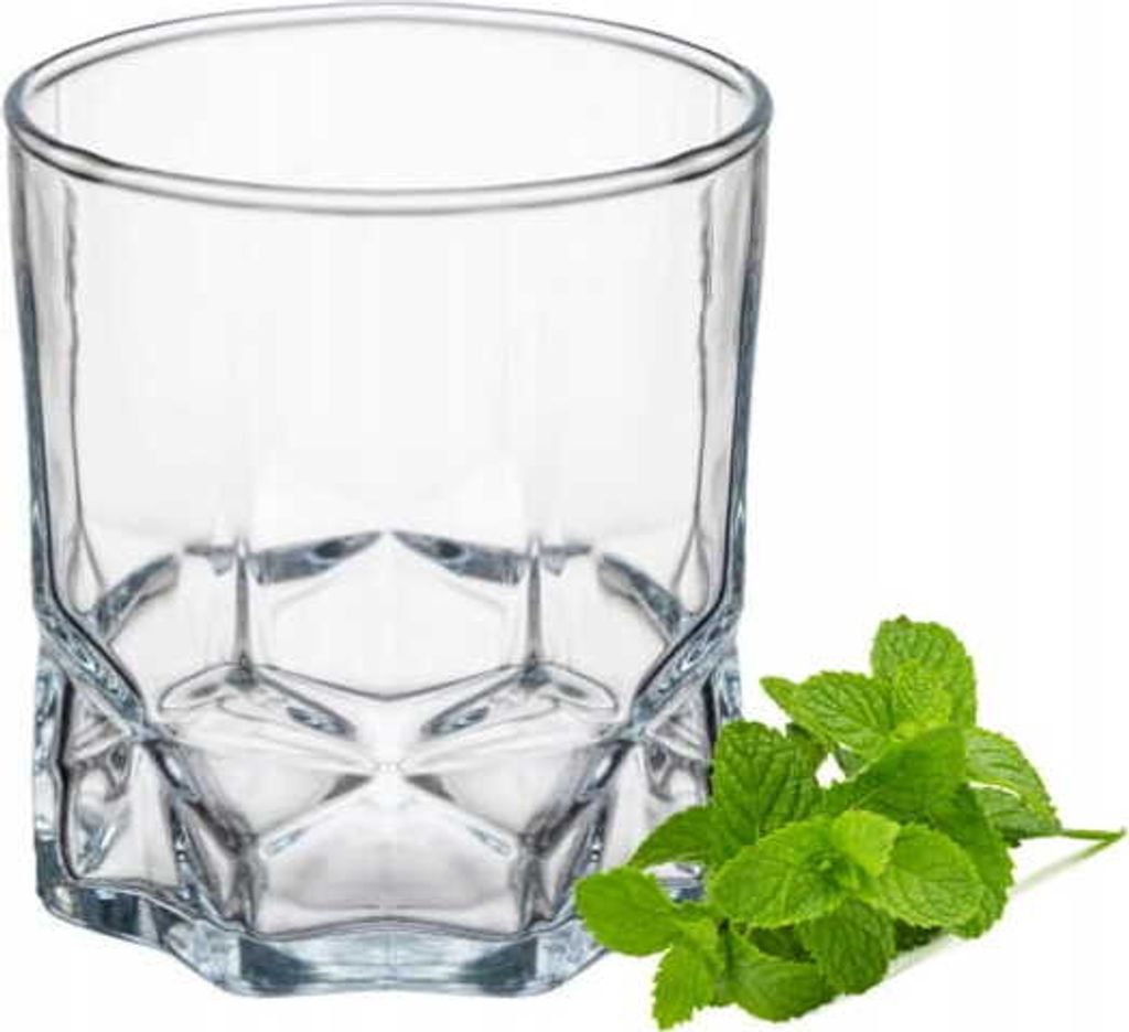 Verre à whisky et à boisson bas 320ml 9x8cm transparent Image du produit 
