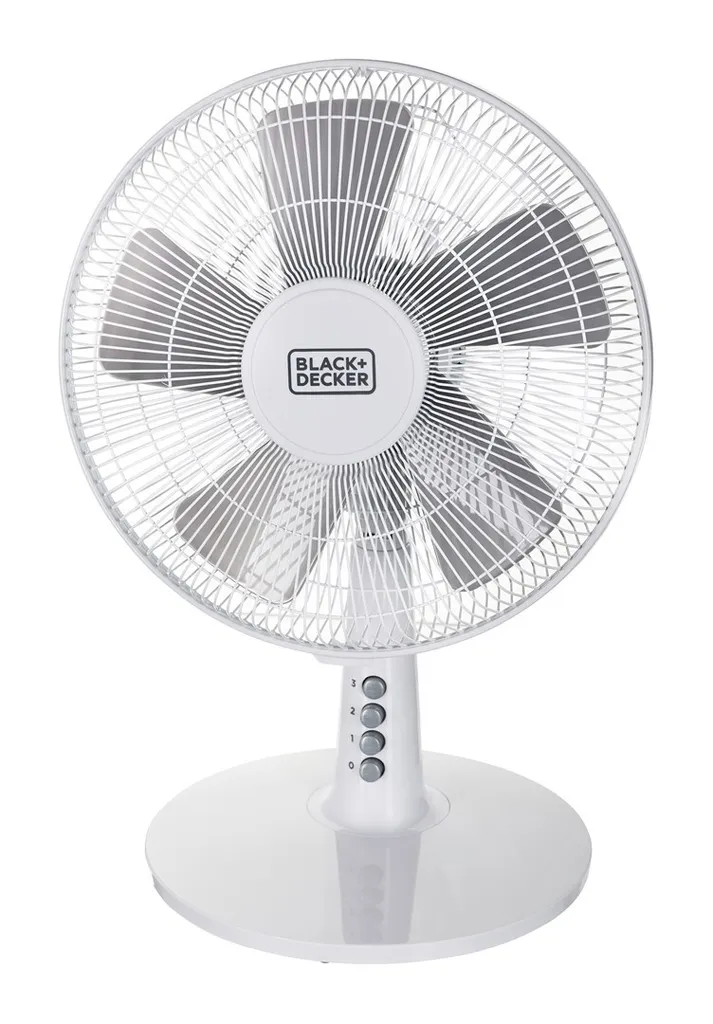 Ventilateur de Bureau Performant BXEFD40E Black & Decker Blanc 40W - 2