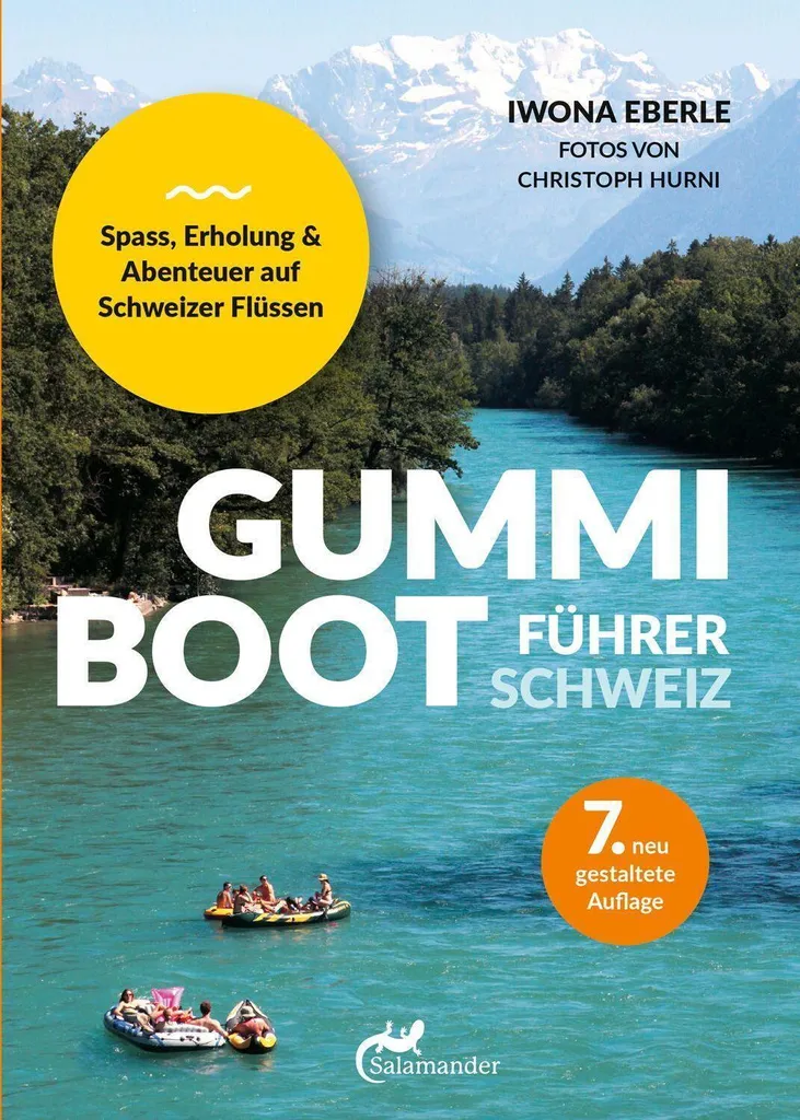 Guide de navigation fluviale Gummibootführer Schweiz pour bateaux