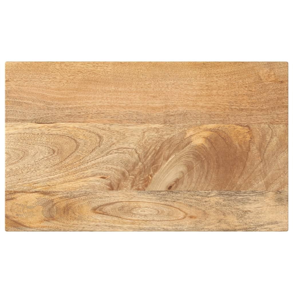 Tischplatte 50x30x3,8 cm Rechteckig Massivholz Mango