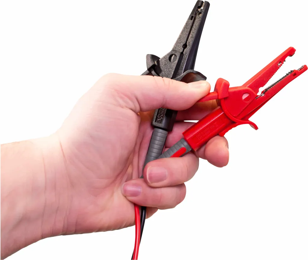 Lot de 10 accessoires de mesure PeakTech P 8200 à isolation renforcée - 10