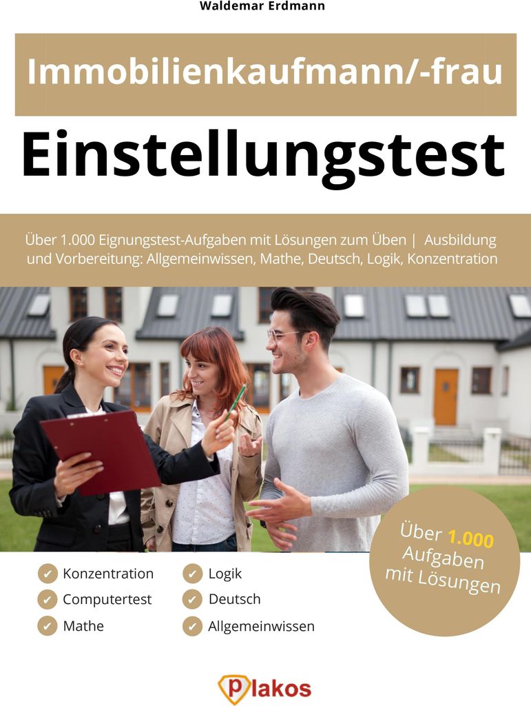 Einstellungstest Immobilienkaufmann / Immobilienkauffrau
