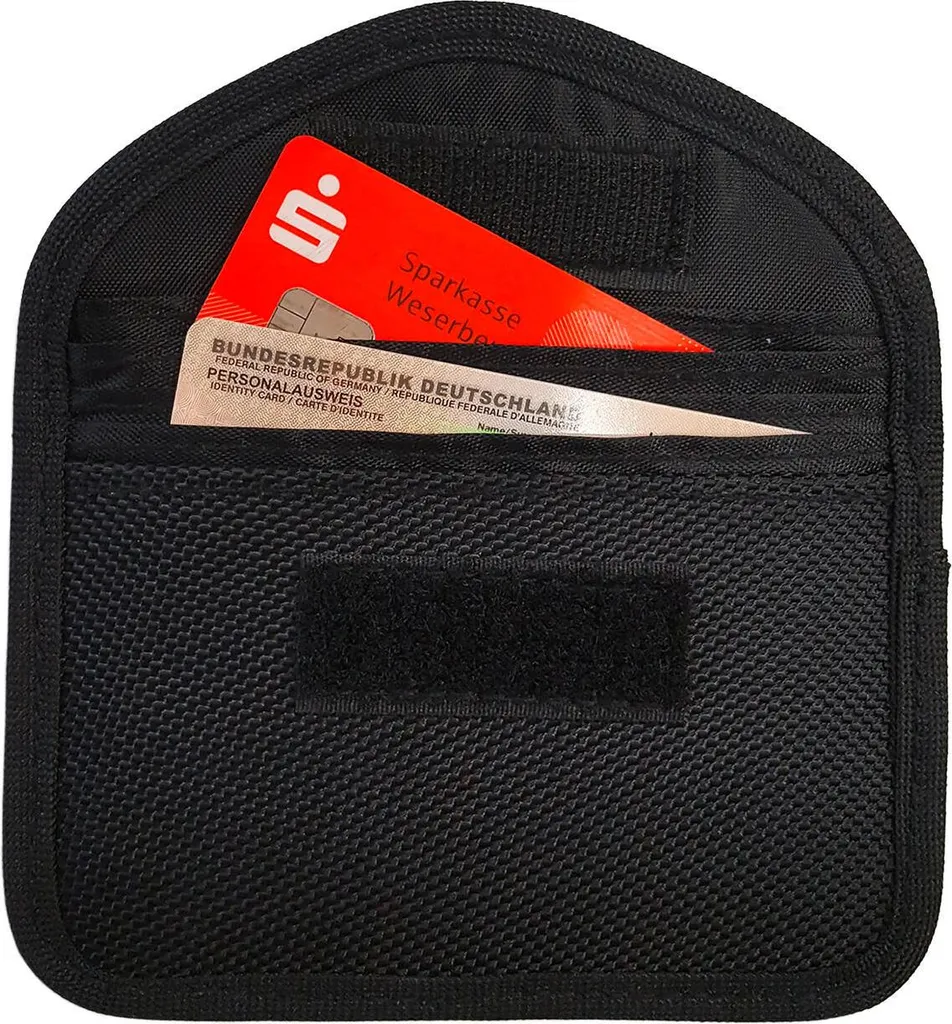 Custodia Carte di Credito HP RFID | Protezione Totale Anti-Skimming