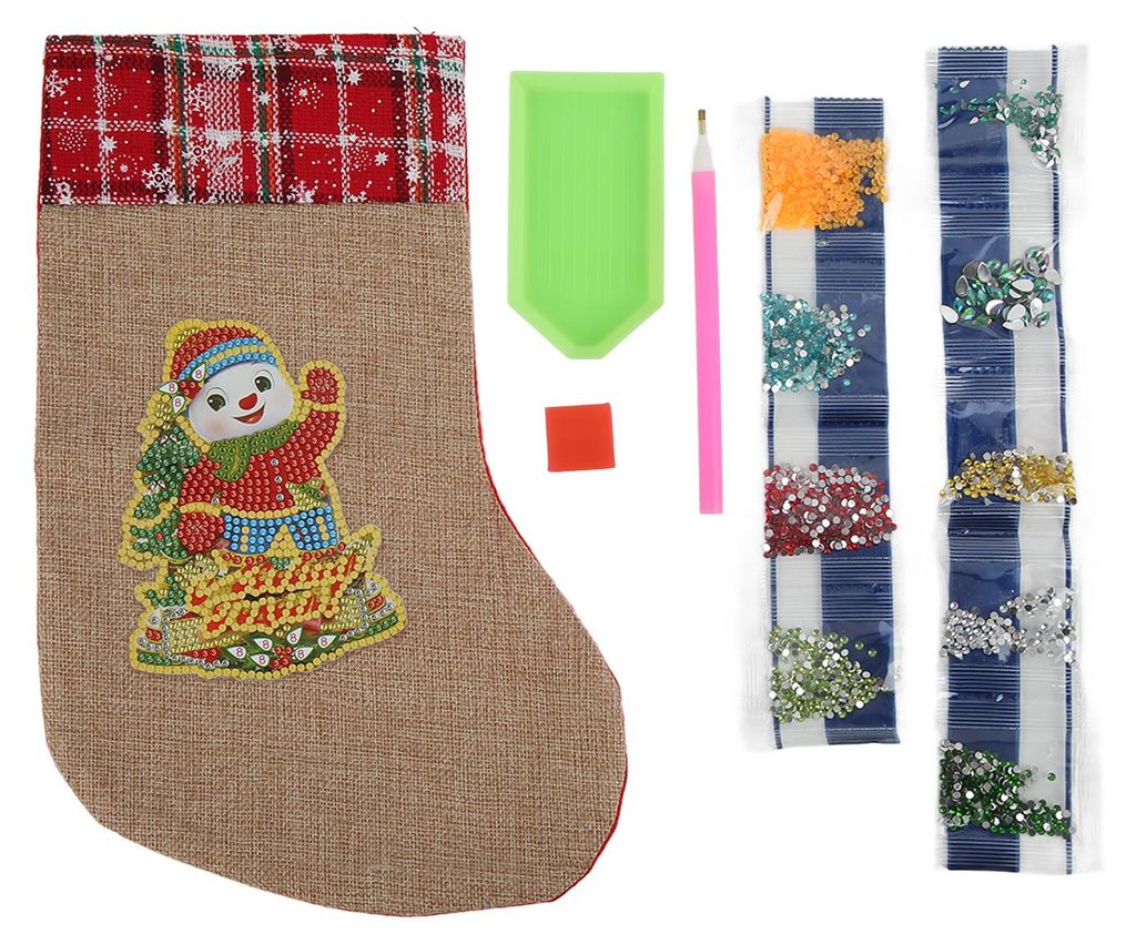 Weihnachtsstrumpf-Dekoration, vielseitig verwendbar, exquisite Verarbeitung, lebendige Details, bunte Weihnachtssocken-Süßigkeiten, Geschenktüte
