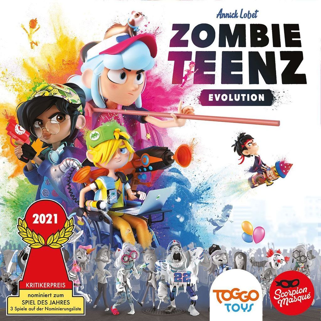 Asmodee LSMD0013 - Zombie Teenz - Evolution - Kinderspiel