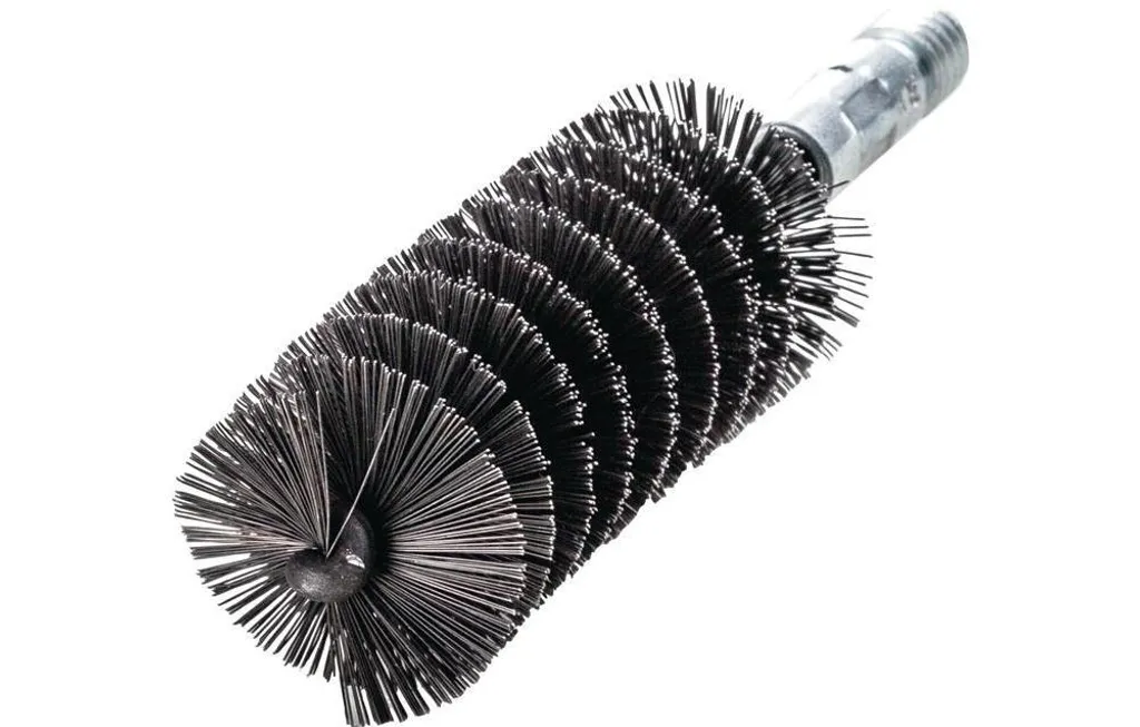 Lessmann Spazzola per Tubi 75mm Acciaio - Pulizia Professionale Industriale