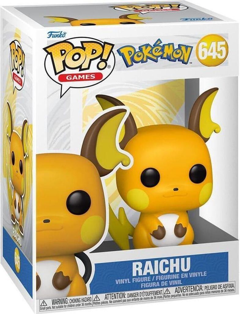 Pokemon POP! Games Vinyl Figur Raichu (EMEA) 9 cm Produktbild 1