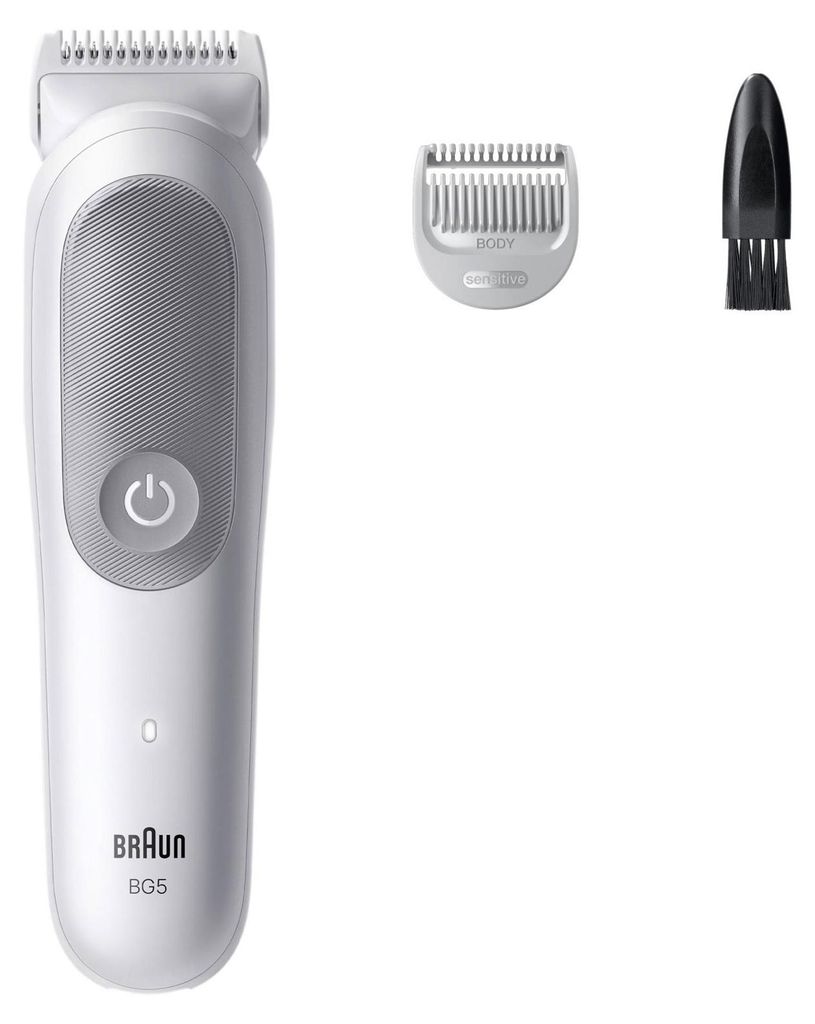Braun Series 5 BG5500, Nass & Trocken, Akku, Grau, Weiß Produktbild 