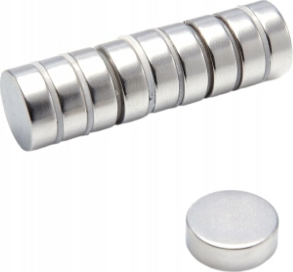 Magnete al neodimio cilindrico MW 15x5 N38 Immagine del prodotto 