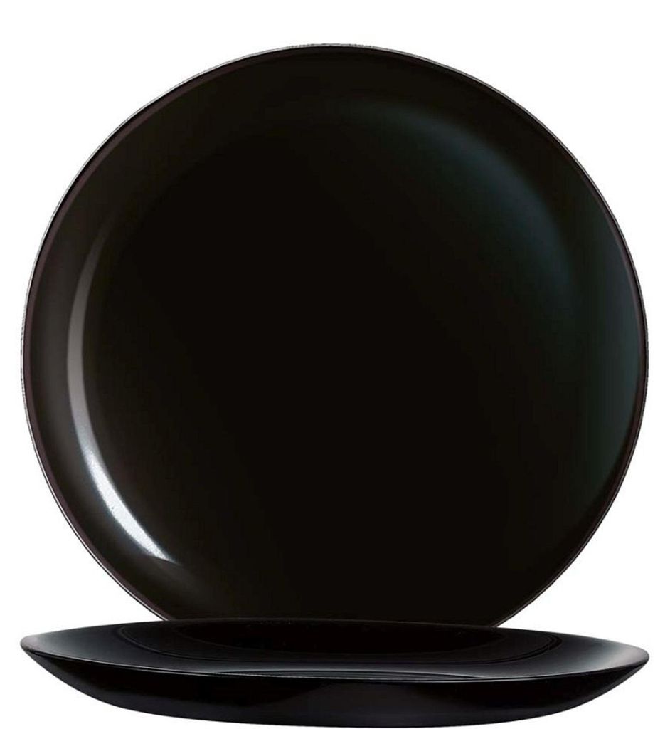 Evolutions Black Coupteller flach 19cm - 6 Stück Produktbild 