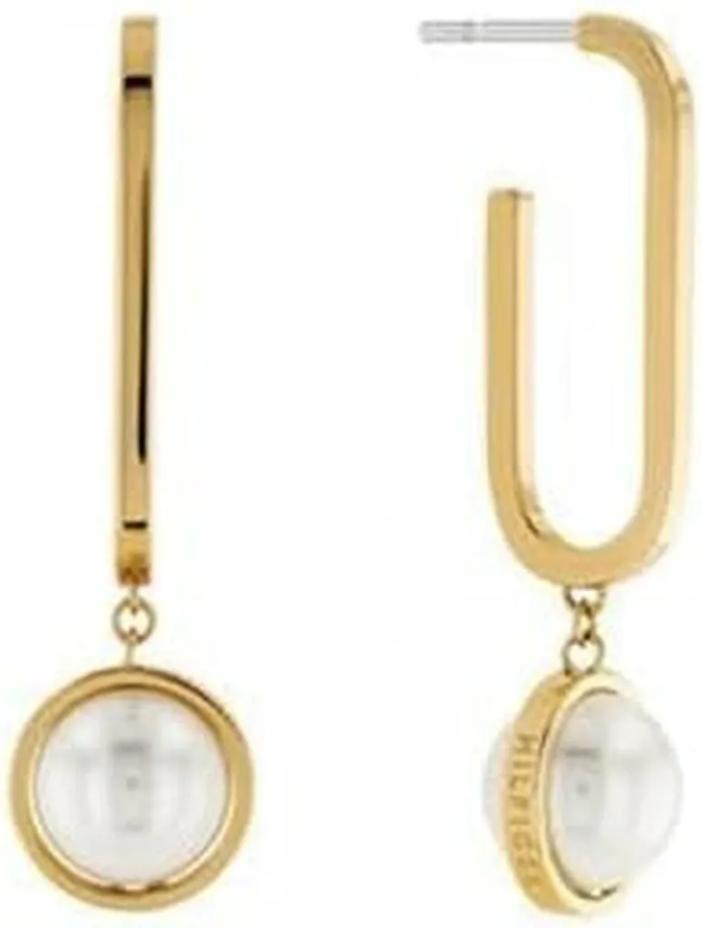 Boucles d'oreilles Tommy Hilfiger 2780768 en acier et perles de nacre
