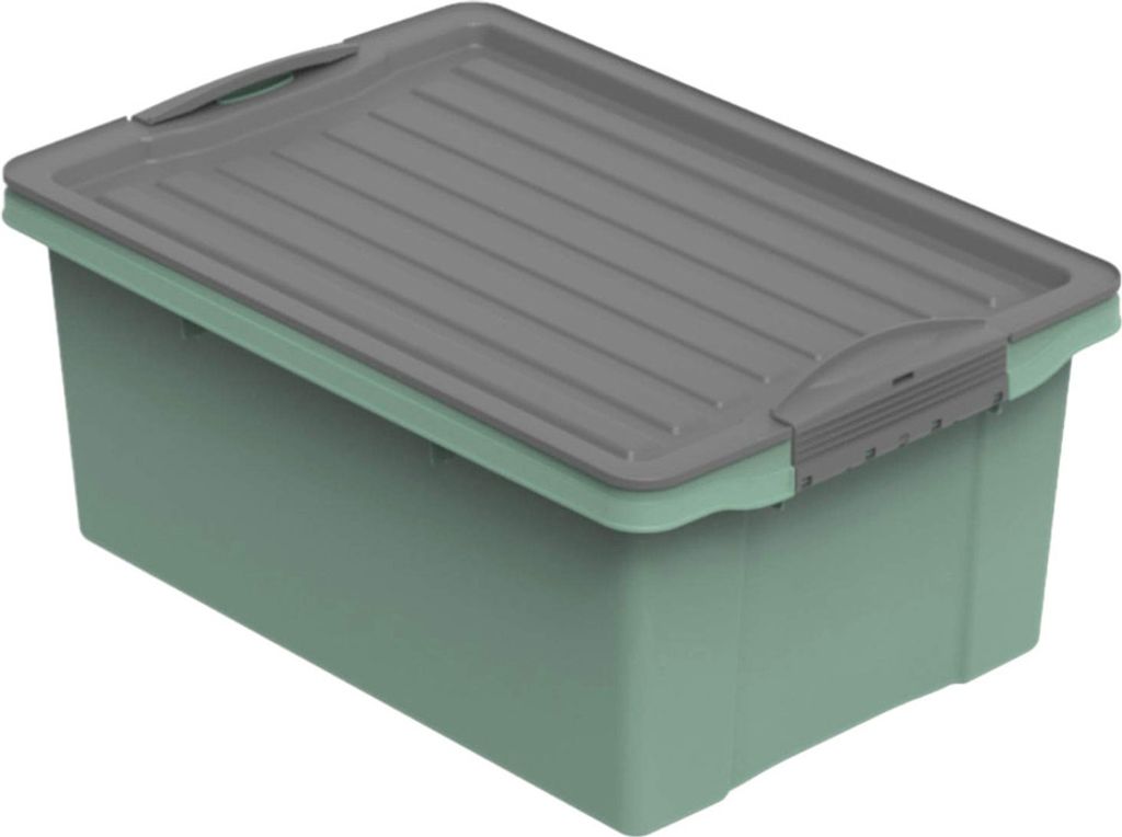 Stapelbox Compact Eco DIN A4 13l grün Produktbild 