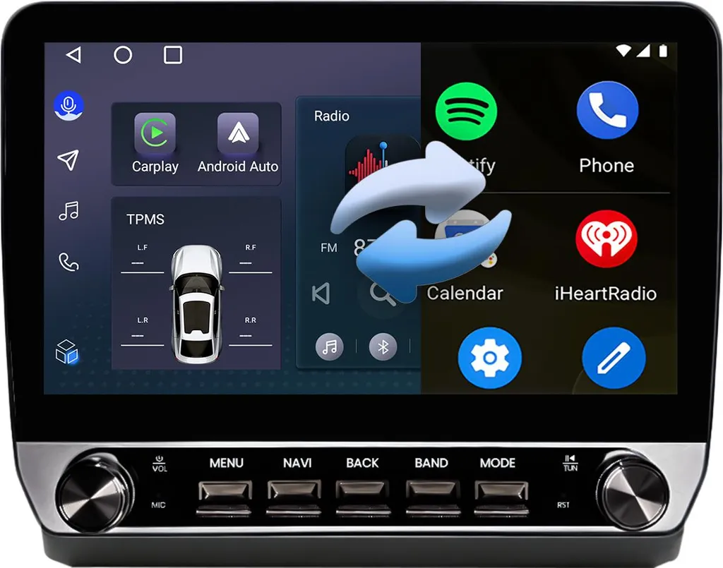 Autoradio Android da 10 pollici con 64 GB per Fiat Ducato, Citroen Jumper e Peugeot Boxer (2007-2025) Camper/furgoni con CarPlay e Android Auto Navigazione e Bluetooth