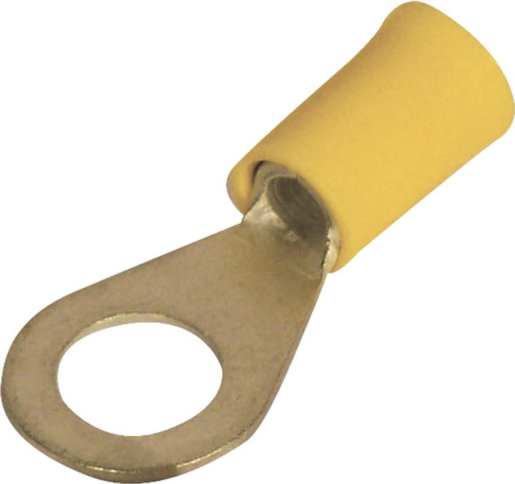 Cosse à Oeillet 8 Mm Jaune (2 à 6 Mm²) Image du produit 