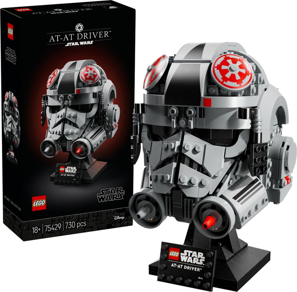 LEGO Star Wars Hełm operatora AT-AT™, Zestaw do budowania, Zdjęcie produktu 