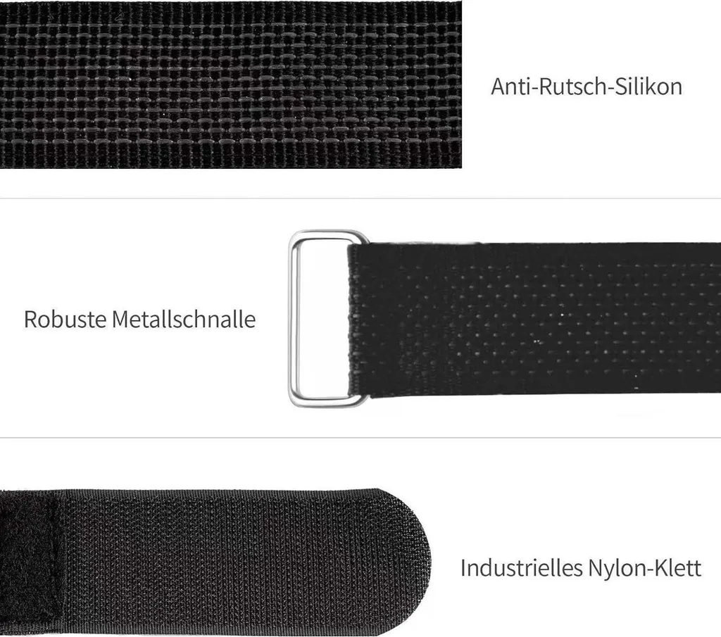 Sangle porte-vélo 65 cm réglable à boucle haute résistance - Pack de 4 - 3