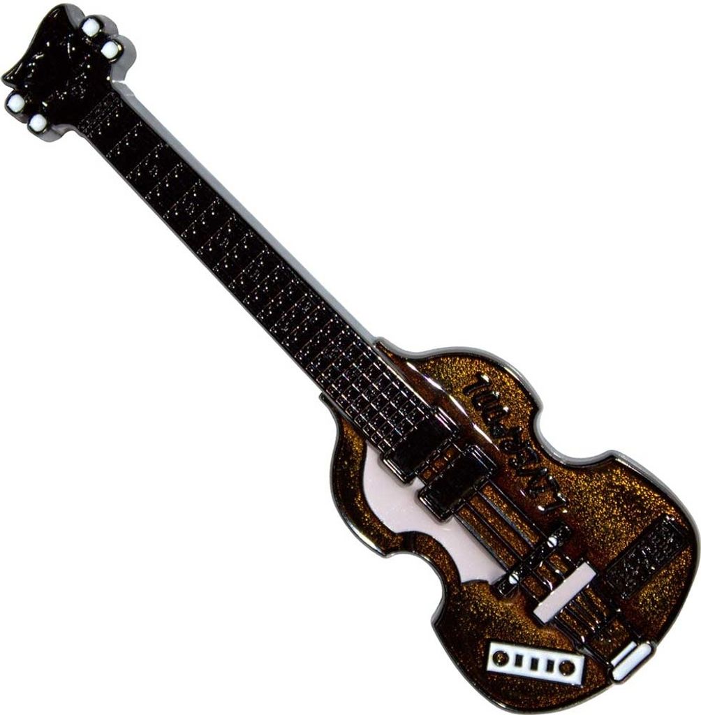 Rock Off - Kühlschrank-Magnet "Mathew Street", Bassgitarre RO11950 (Einheitsgröße) (Braun)