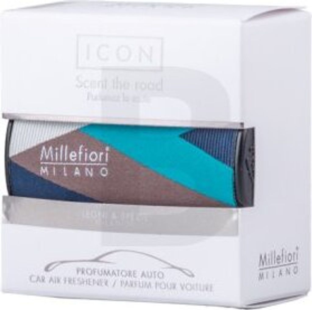Millefiori Milano Icon Car Air Freshener Legni & Spezie Textil Geometric