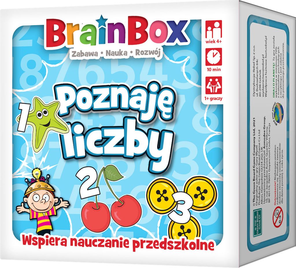 BrainBox Spiel - Ich kenne Zahlen