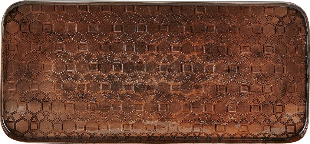 Villa Collection Iron Copper Platte 30 x 15 cm