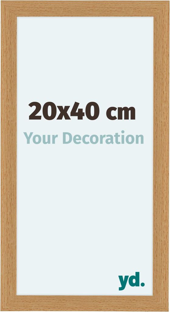 Bilderrahmen, 20x40 cm, Braun, MDF, Como