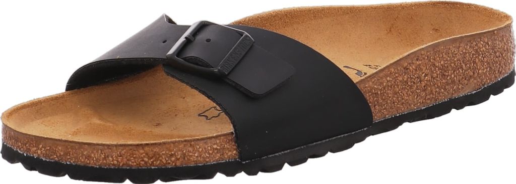Birkenstock Madrid Birko-Flor schwarz schmale Weite Gr. 39 Produktbild 64