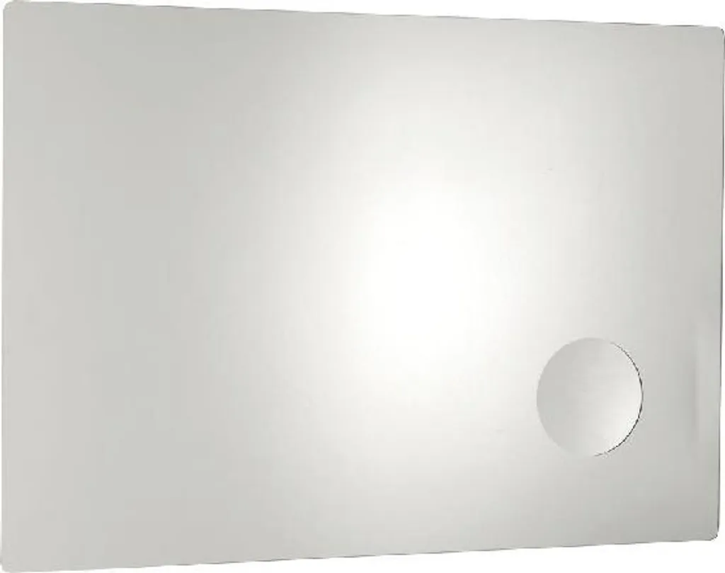 Miroir mural LED 1000x700 mm idéal pour maquillage et rasage précis