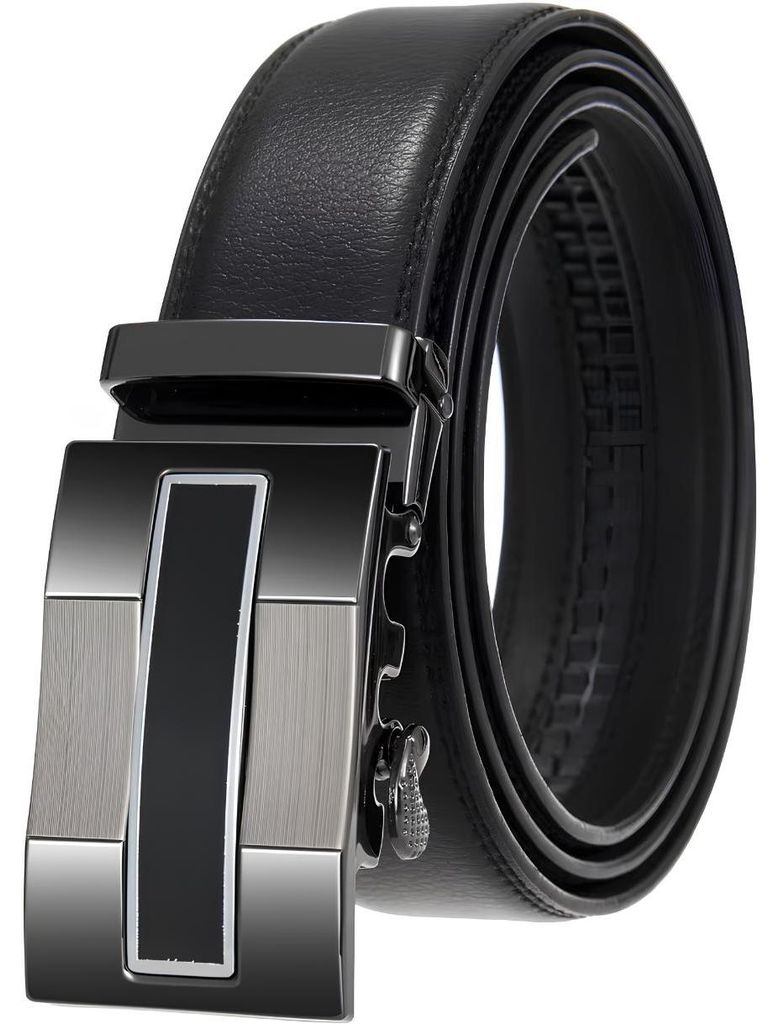 Hochwertiger Herrengürtel NA-40376 in Schwarz – Anpassbar und Stilvoll KP40376