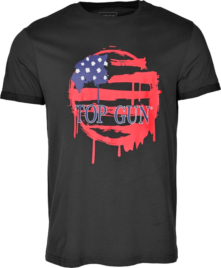 Top Gun T-Shirt TG20213014 Herren black M