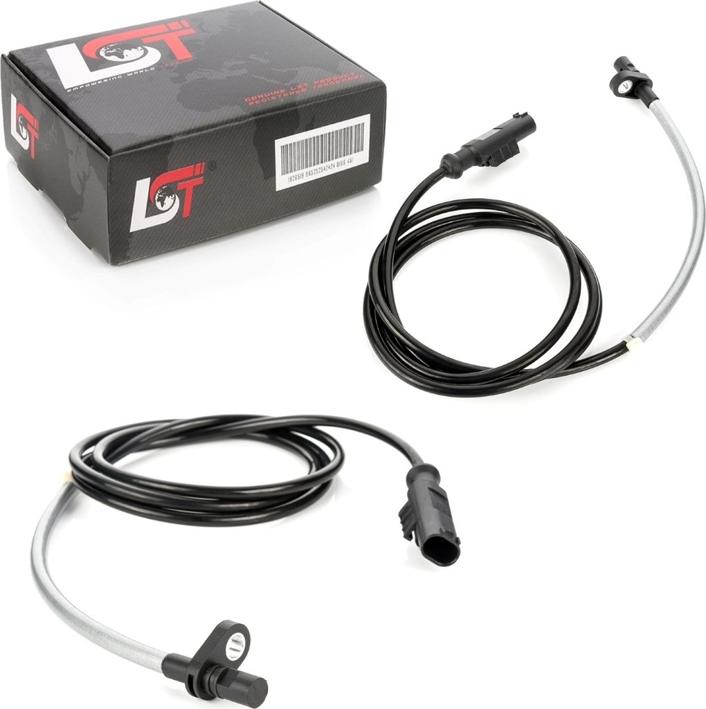 2x ABS Sensor Raddrehzahlregler hinten links rechts 5801279037 für IVECO DAILY