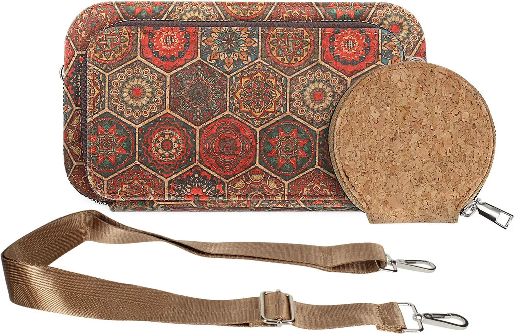 Borsa in Sughero Avizar CorkInspire: L'Originale Vegana con Zip