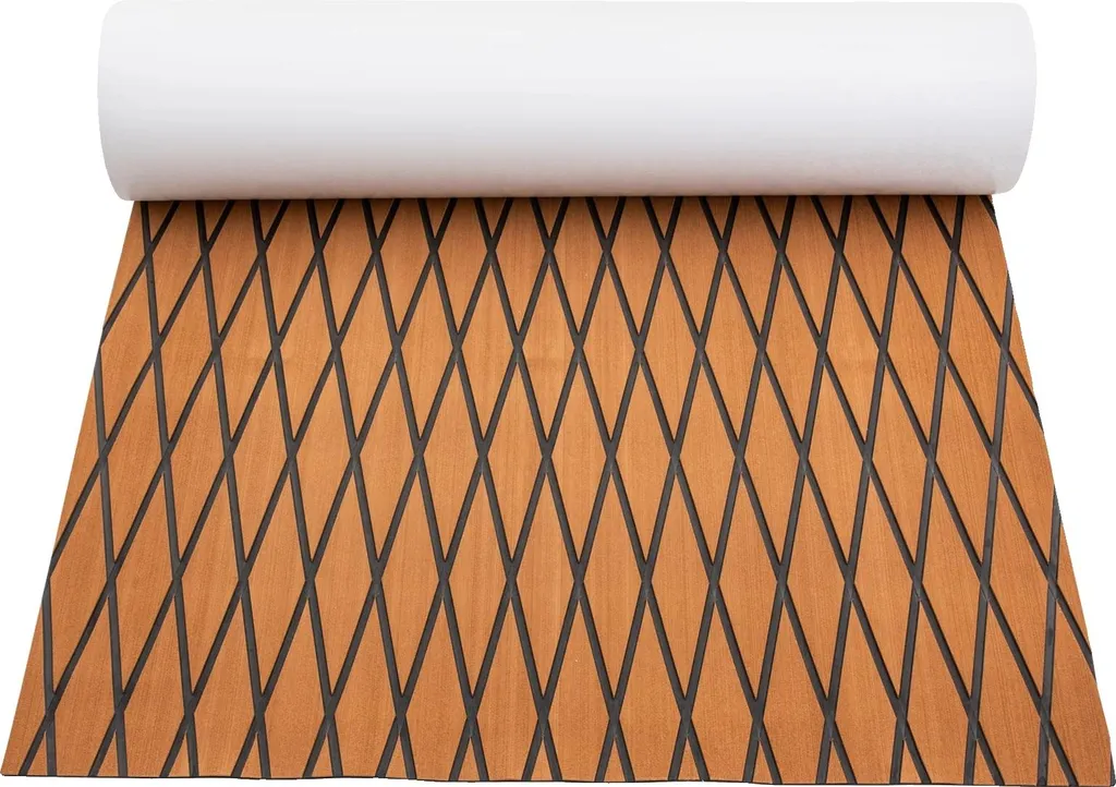Tappetino Antiscivolo EVA 6mm Marrone - Qualità Premium per Barca e Casa