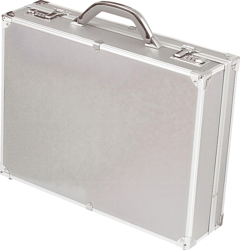ALUMAXX Attaché Koffer "OCTAN" Aluminium silber