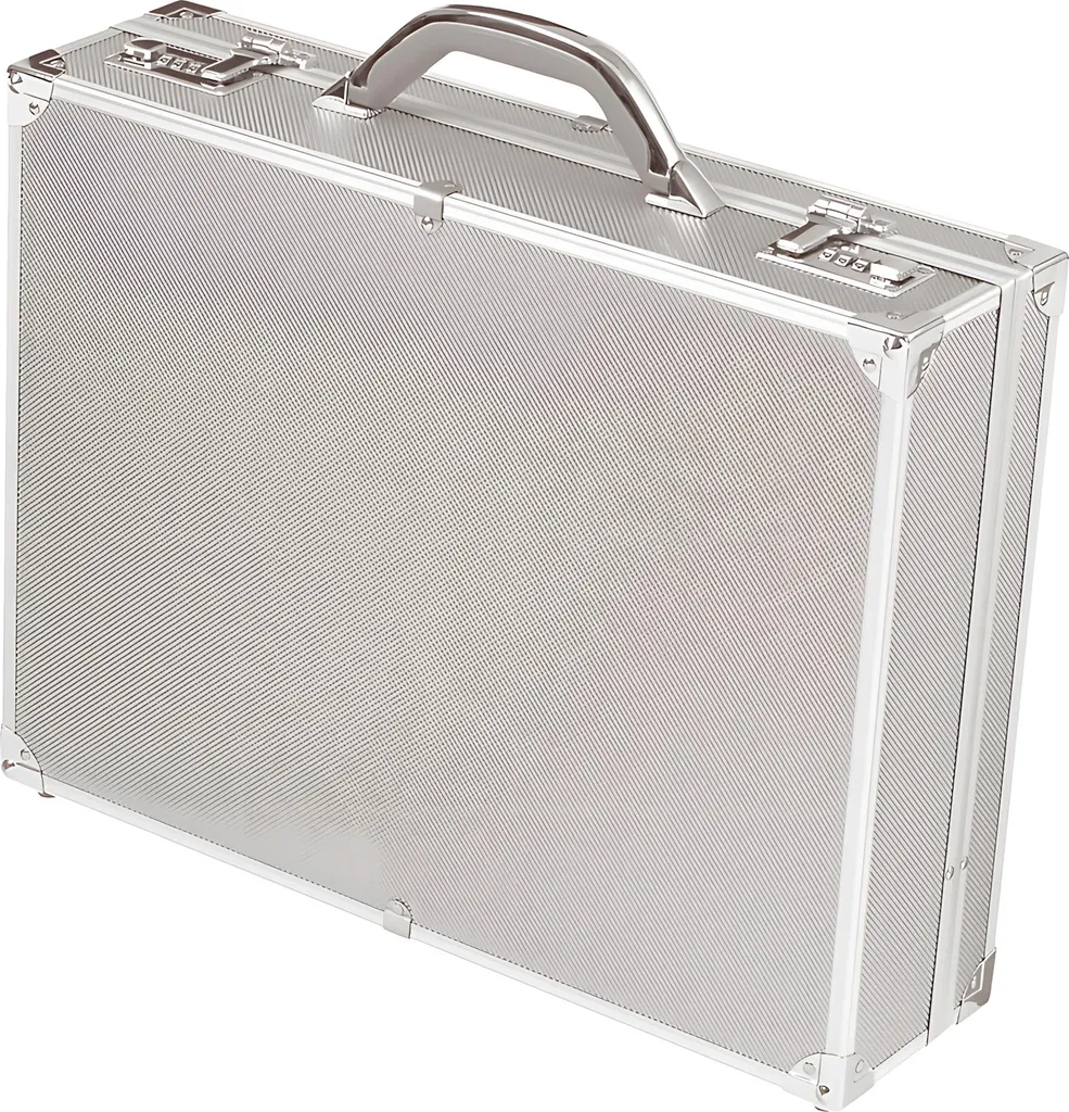 Attaché-Case OCTAN ALUMAXX Argenté - Mallette Business pour Déplacements