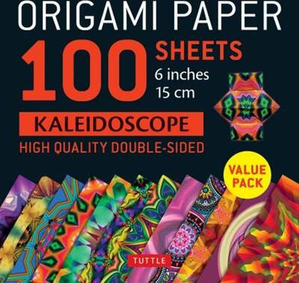 Origami Paper 100 sheets Kaleidoscope 6" (15 cm)