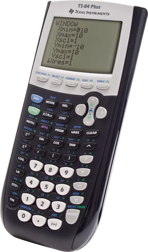 Calculatrice Texas Instruments TI 84 Plus - Modèle Graphique Noir Classique - 5