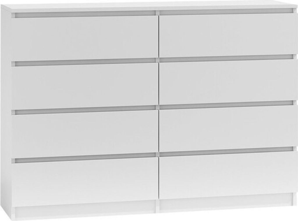 Komoda ESTELA M8 140 - biela Obrázok produktu 