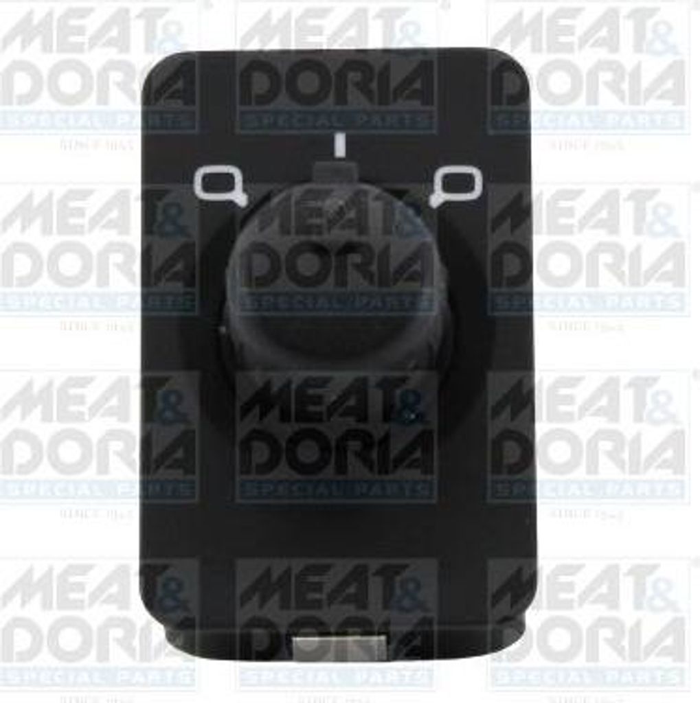 MEAT & DORIA 206011 Schalter, Spiegelverstellung OE 4B1959565A kompatibel mit A3 8L, A6 4A, A6 4B