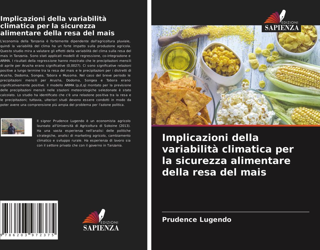 Implicazioni della variabilità climatica per la sicurezza alimentare della resa del mais