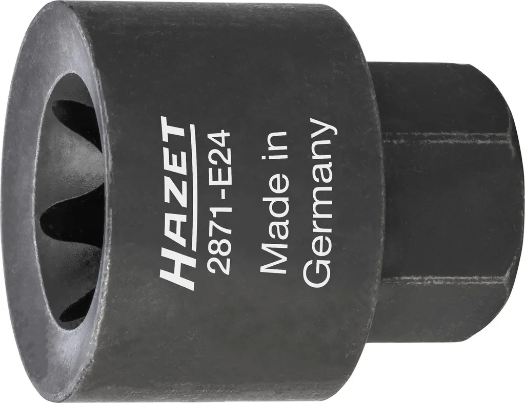 Insert TORX E24 haute résistance HAZET 2871-E24 hexagone extérieur